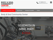 Tablet Screenshot of mcveytownfoundation.com